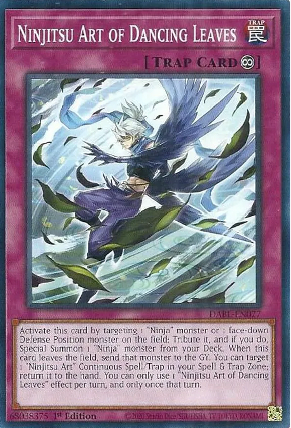 Ninjitsu Art of Dancing Leaves - DABL-EN077 - Common 1st Edition