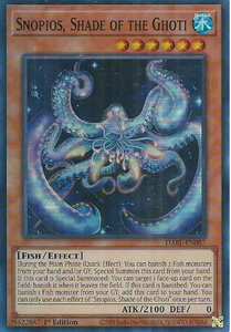 Snopios, Shade of the Ghoti - DABL-EN087 - Super Rare 1st Edition