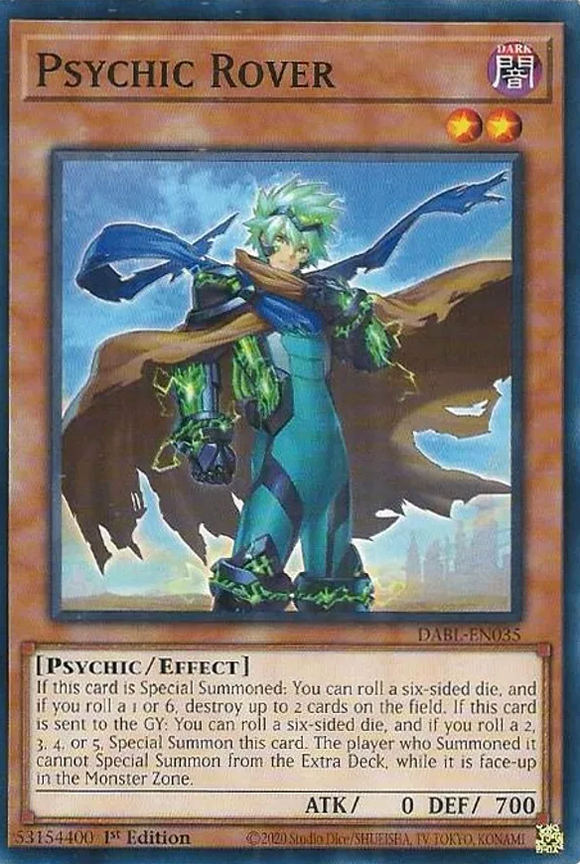 Psychic Rover - DABL-EN035 - Common 1st Edition