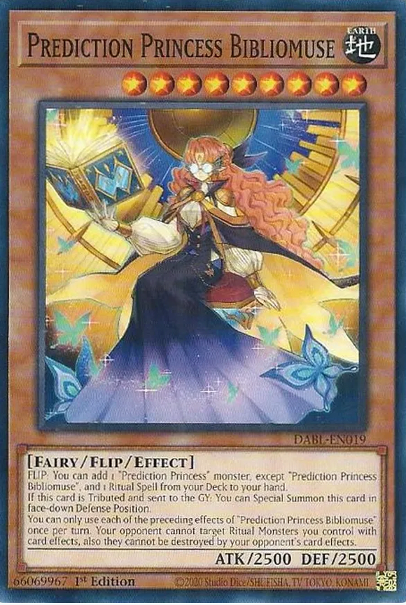 Prediction Princess Bibliomuse - DABL-EN019 - Common 1st Edition