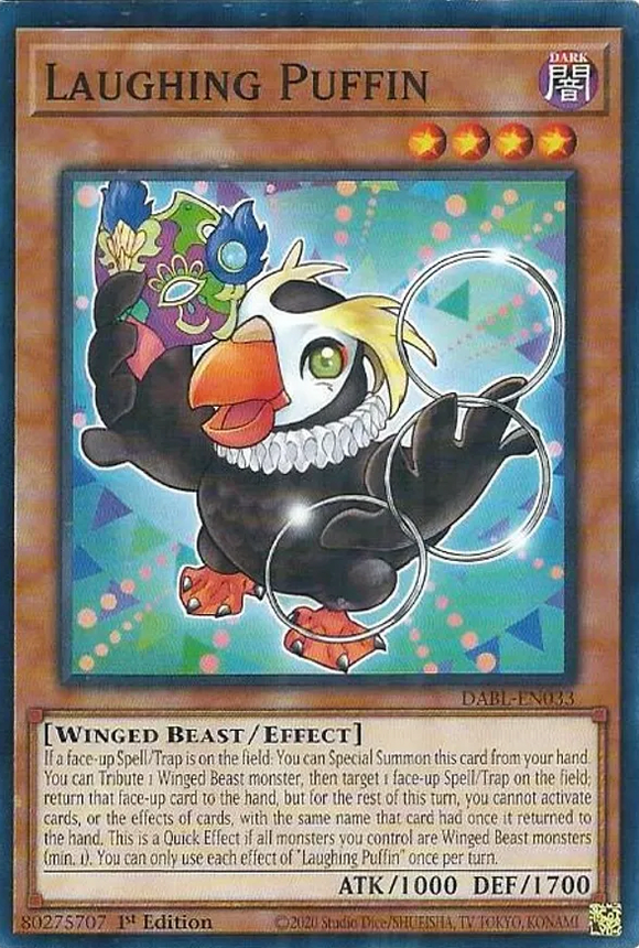 Laughing Puffin - DABL-EN033 - Common 1st Edition