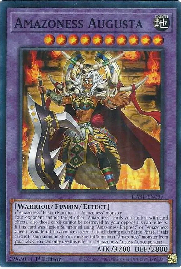 Amazoness Augusta - DABL-EN097 - Common 1st Edition