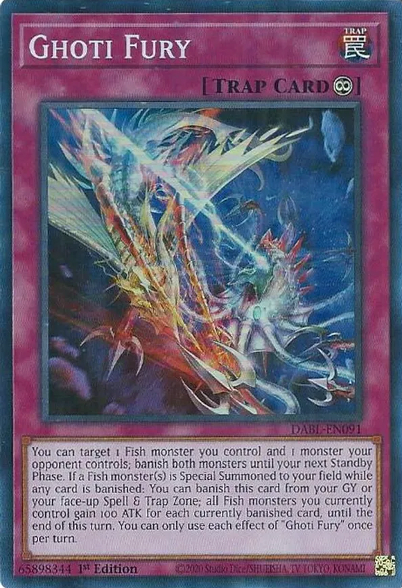 Ghoti Fury - DABL-EN091 - Super Rare 1st Edition
