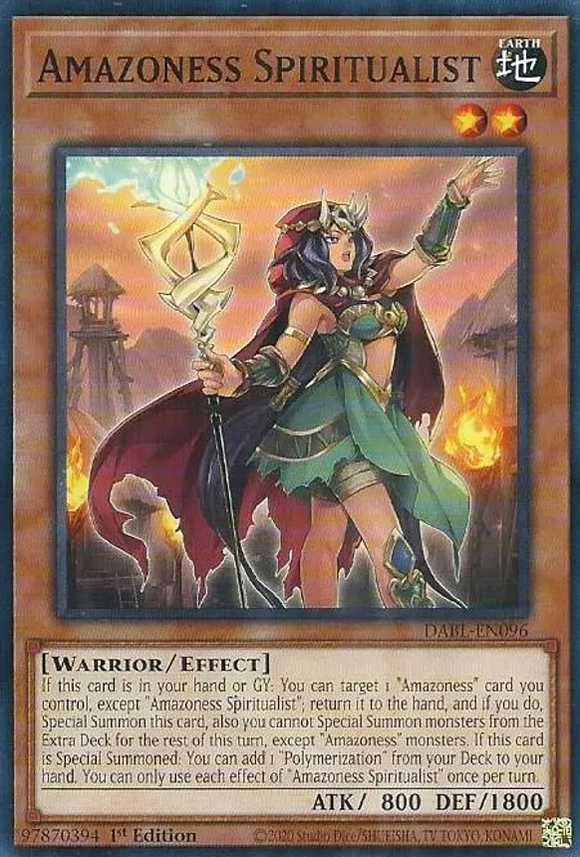 Amazoness Spiritualist - DABL-EN096 - Common 1st Edition