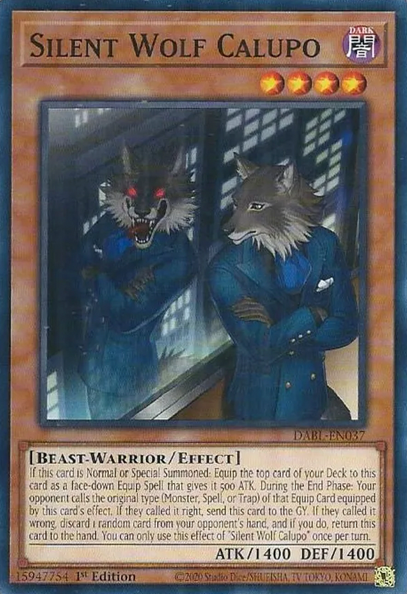 Silent Wolf Calupo - DABL-EN037 - Common 1st Edition