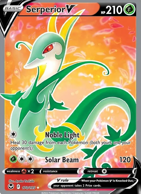 Serperior V - 170/195 - Full Art Ultra Rare