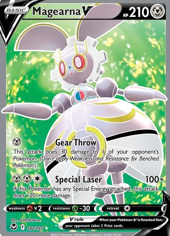 Magearna V - 182/195 - Full Art Ultra Rare