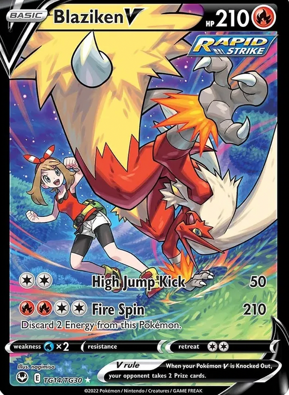 Blaziken V - TG14/TG30 - Ultra Rare