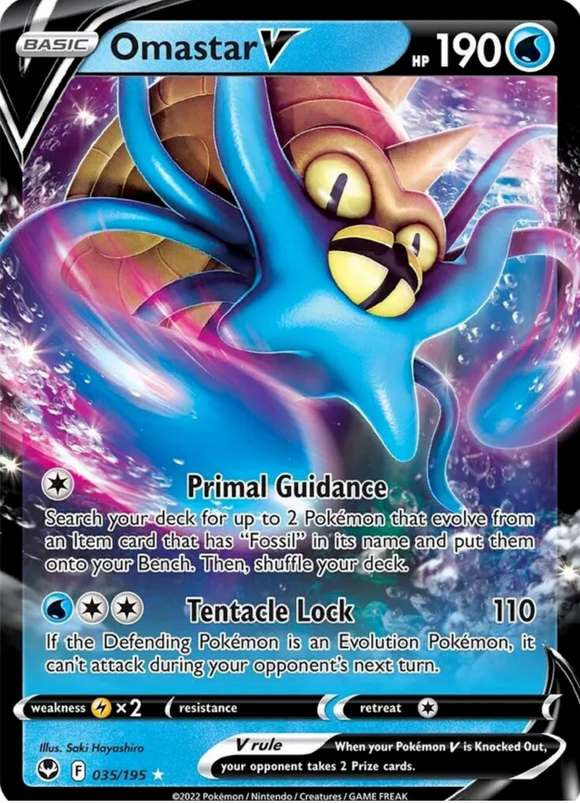 Omastar V - 035/195 - Ultra Rare