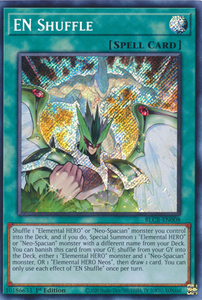 EN Shuffle - BLCR-EN008 - Secret Rare 1st Edition