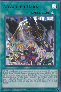Advanced Dark - BLCR-EN054 - Ultra Rare 1st Edition