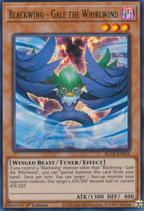 Blackwing - Gale the Whirlwind - BLCR-EN056 - Ultra Rare 1st Edition