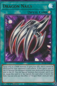 Dragon Nails - BLCR-EN003 - Ultra Rare 1st Edition