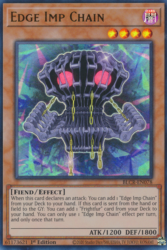 Edge Imp Chain - BLCR-EN078 - Ultra Rare 1st Edition