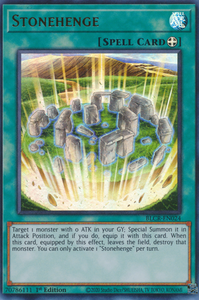 Stonehenge - BLCR-EN024 - Ultra Rare 1st Edition