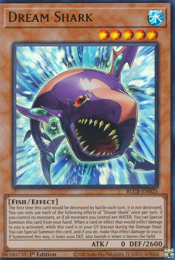 Dream Shark - BLCR-EN025 - Ultra Rare 1st Edition