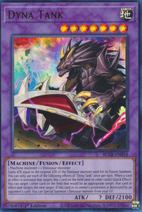 Dyna Tank - BLCR-EN018 - Ultra Rare 1st Edition