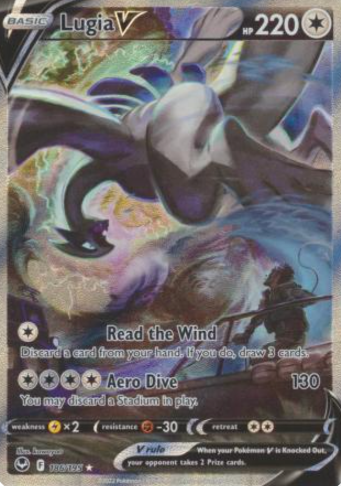 Lugia V - 186/195 - Alternate Art Ultra Rare – Essential Cards