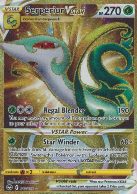 Serperior VSTAR - 210/195 - Secret Rare