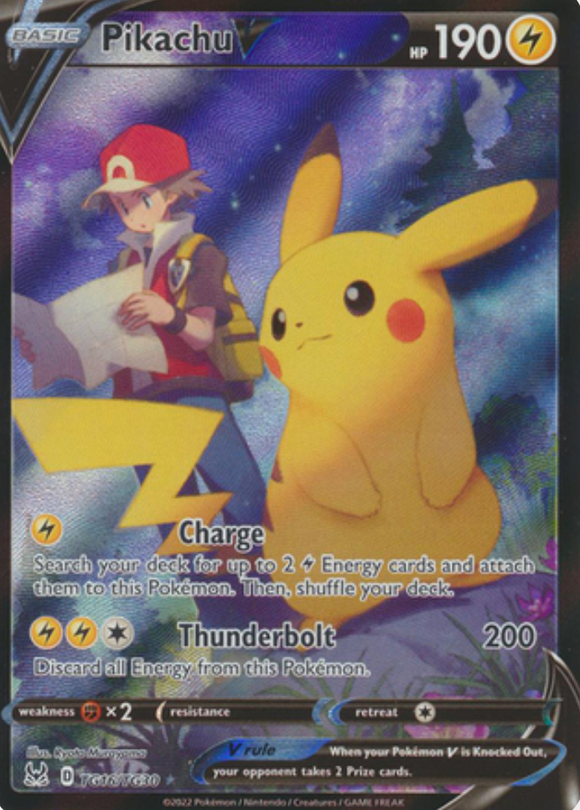 Pikachu V - TG16/TG30 - Ultra Rare