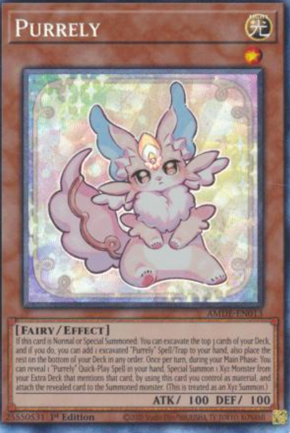 Purrely - AMDE-EN013 - Collector's Rare 1st Edition