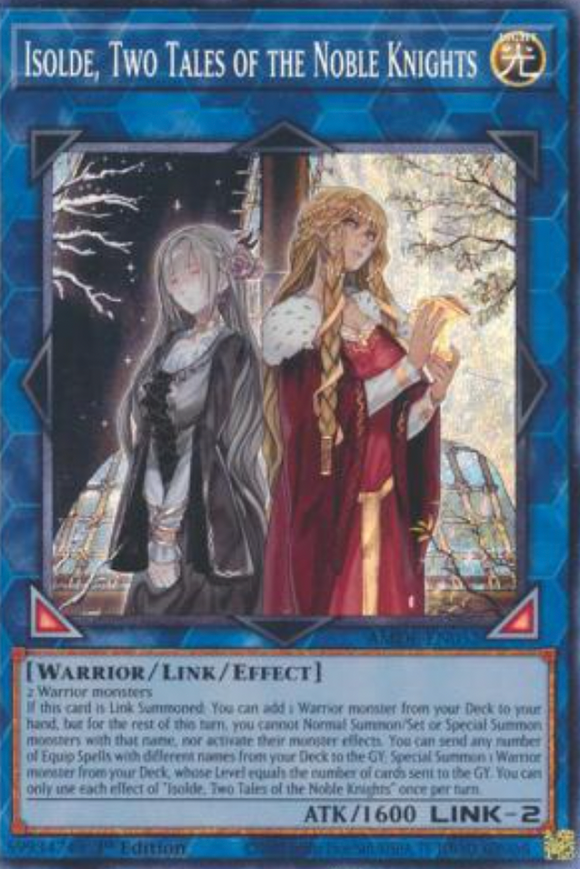 Isolde, Two Tales of the Noble Knights - AMDE-EN052 - Collector's Rare 1st Edition