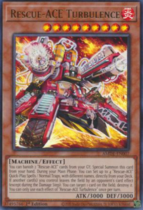 Rescue-ACE Turbulence - AMDE-EN007 - Ultra Rare 1st Edition
