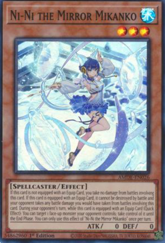 Ni-Ni the Mirror Mikanko - AMDE-EN026 - Super Rare 1st Edition