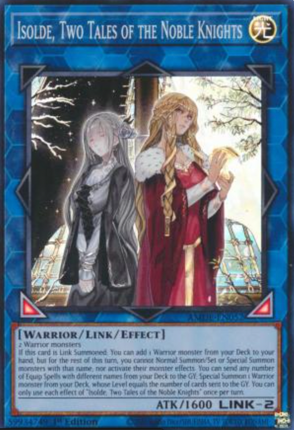 Isolde, Two Tales of the Noble Knights - AMDE-EN052 - Super Rare 1st Edition