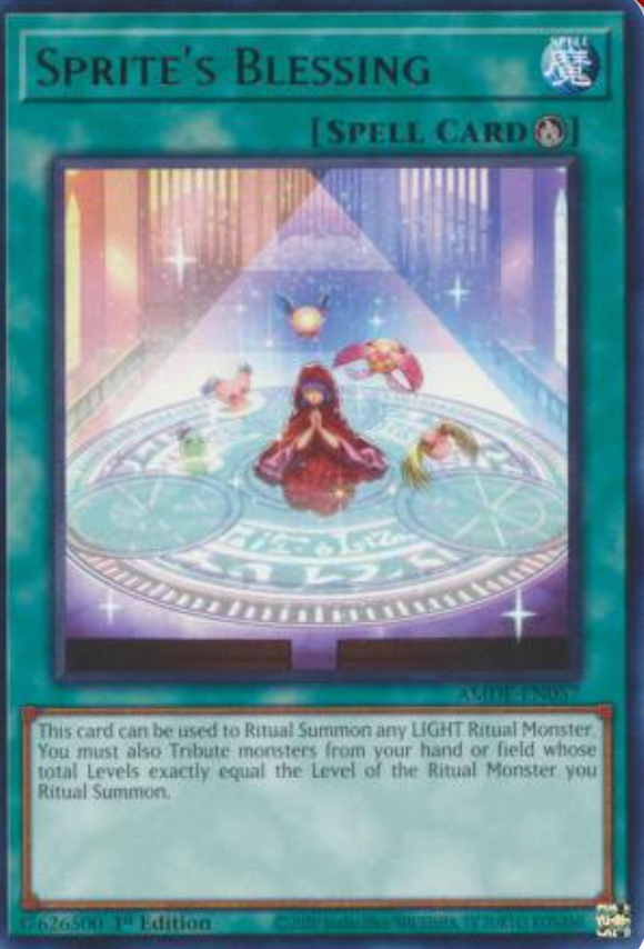 Sprite's Blessing - AMDE-EN057 - Rare 1st Edition