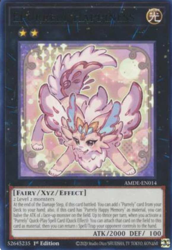 Epurrely Happiness - AMDE-EN014 - Rare 1st Edition