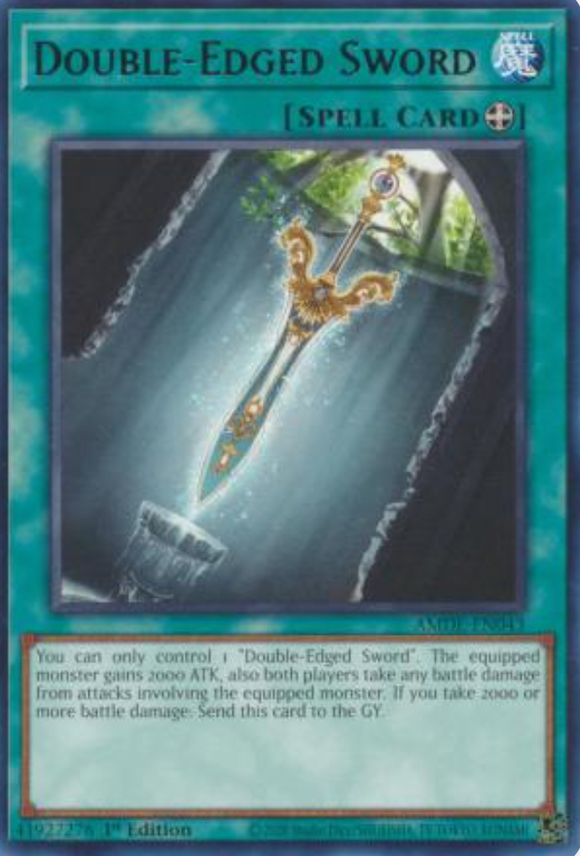 Double-Edged Sword - AMDE-EN043 - Rare 1st Edition