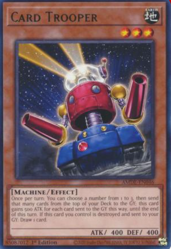 Card Trooper - AMDE-EN046 - Rare 1st Edition