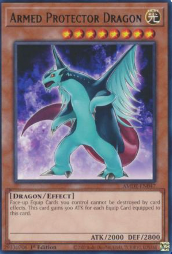 Armed Protector Dragon - AMDE-EN047 - Rare 1st Edition