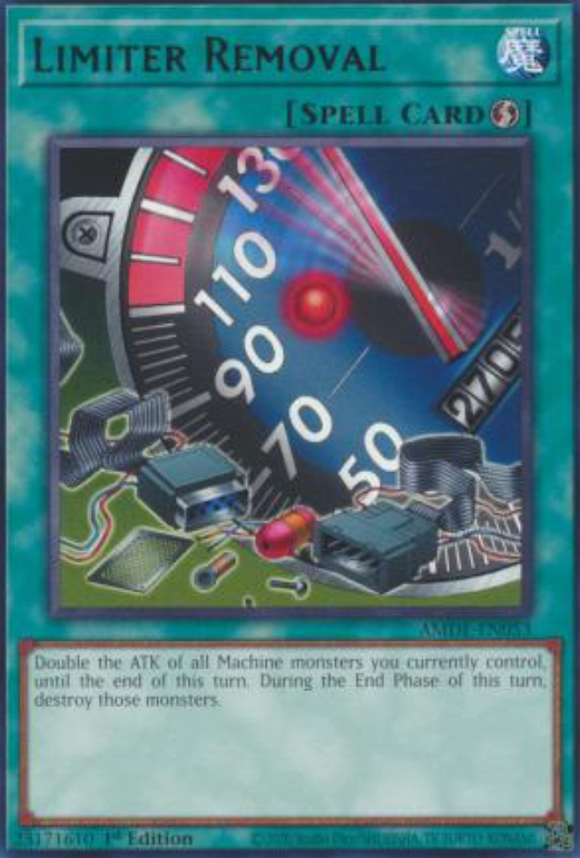Limiter Removal - AMDE-EN053 - Rare 1st Edition