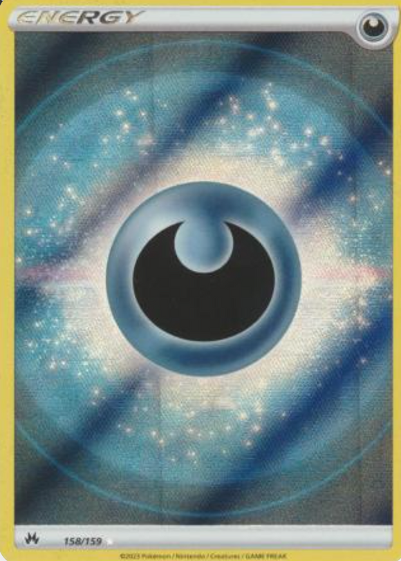 Darkness Energy - 158/159 - Full Art Ultra Rare