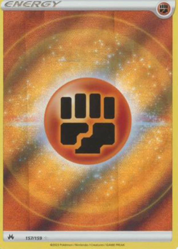 Fighting Energy - 157/159 - Full Art Ultra Rare