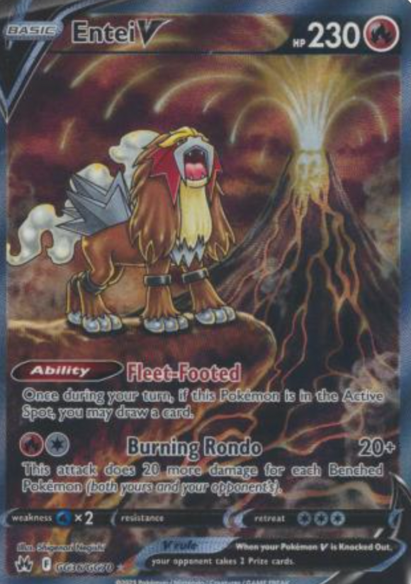 Entei V - GG36/GG70 - Ultra Rare