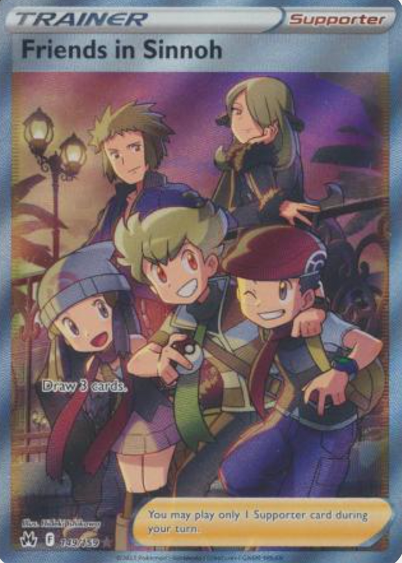 Friends in Sinnoh - 149/159 - Full Art Ultra Rare