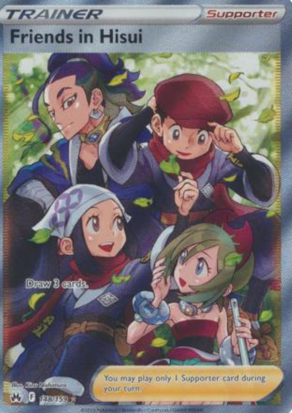 Friends in Hisui - 148/159 - Full Art Ultra Rare