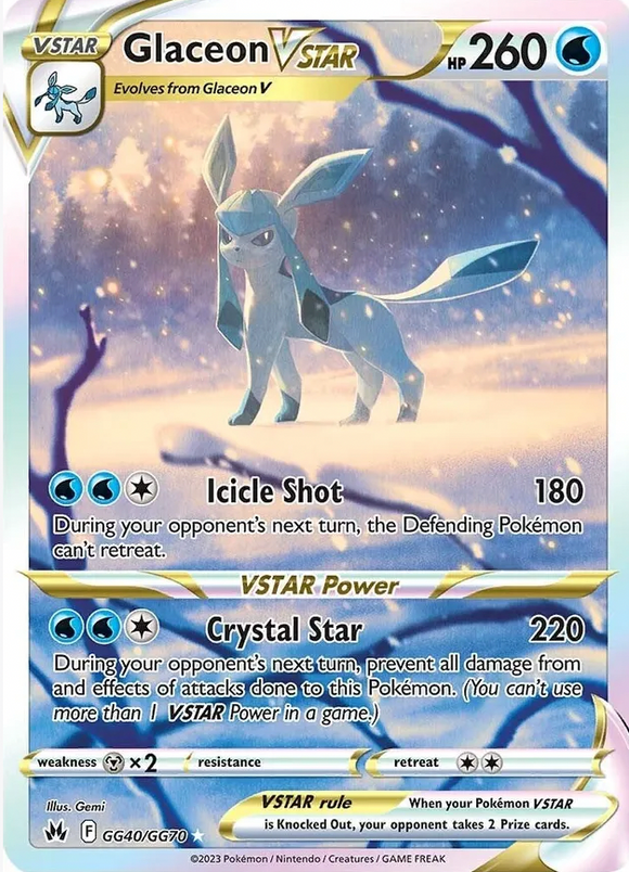 Glaceon VSTAR - GG40/GG70 - Ultra Rare