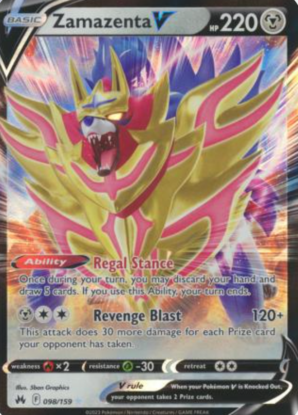 Zamazenta V - 098/159 - Ultra Rare