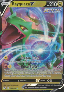 Rayquaza V - 100/159 - Ultra Rare