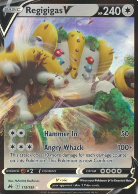 Regigigas V - 113/159 - Ultra Rare