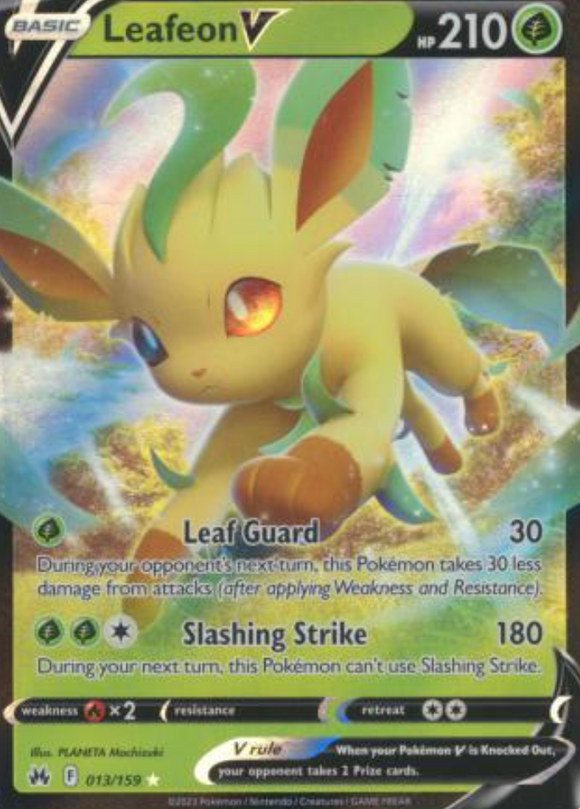 Leafeon V - 013/159 - Ultra Rare
