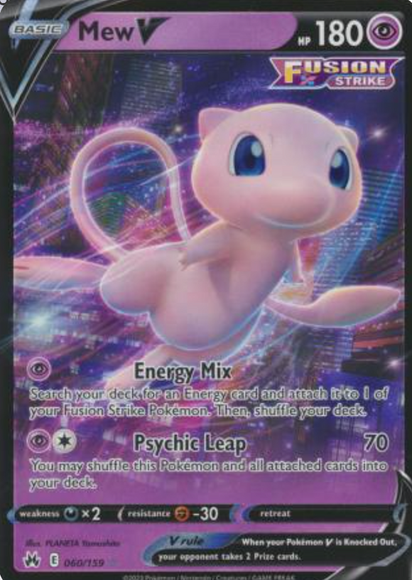 Mew V - 060/159 - Ultra Rare