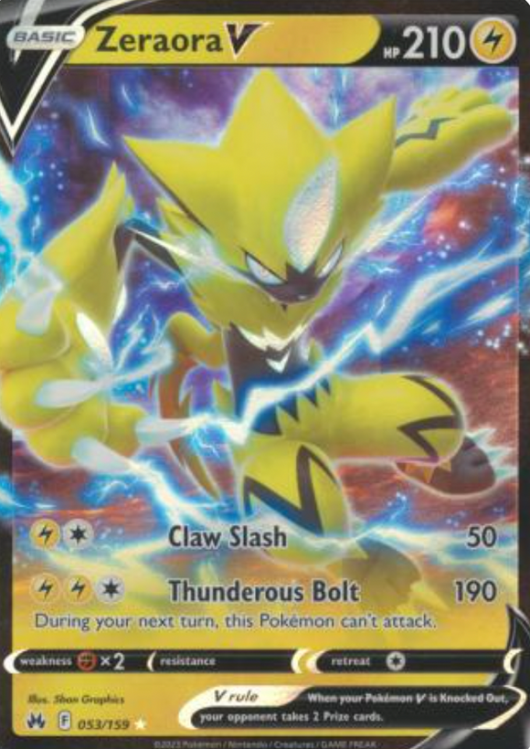 Zeraora V - 053/159 - Ultra Rare