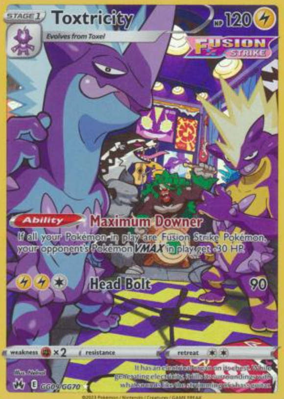 Toxtricity - GG09/GG70 - Holo Rare