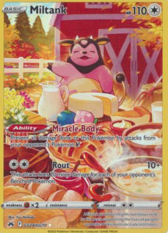 Miltank - GG24/GG70 - Holo Rare