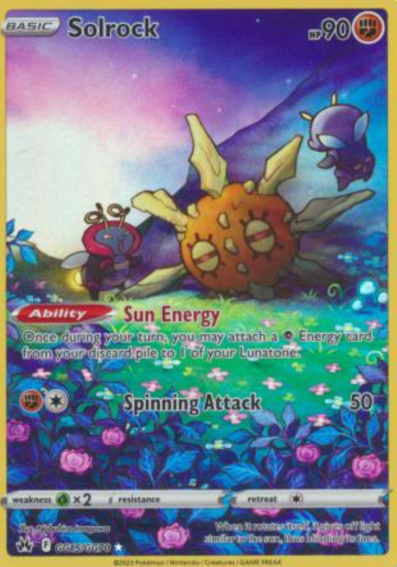 Solrock - GG15/GG70 - Holo Rare